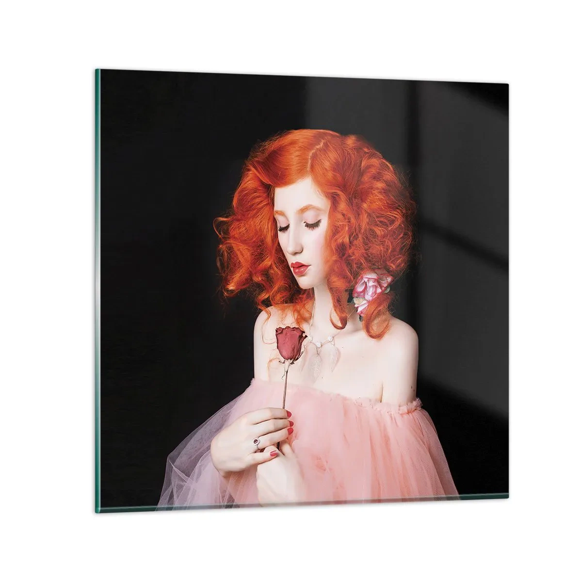 Impression sur verre - Image sur verre - De style baroque - 40x40 cm