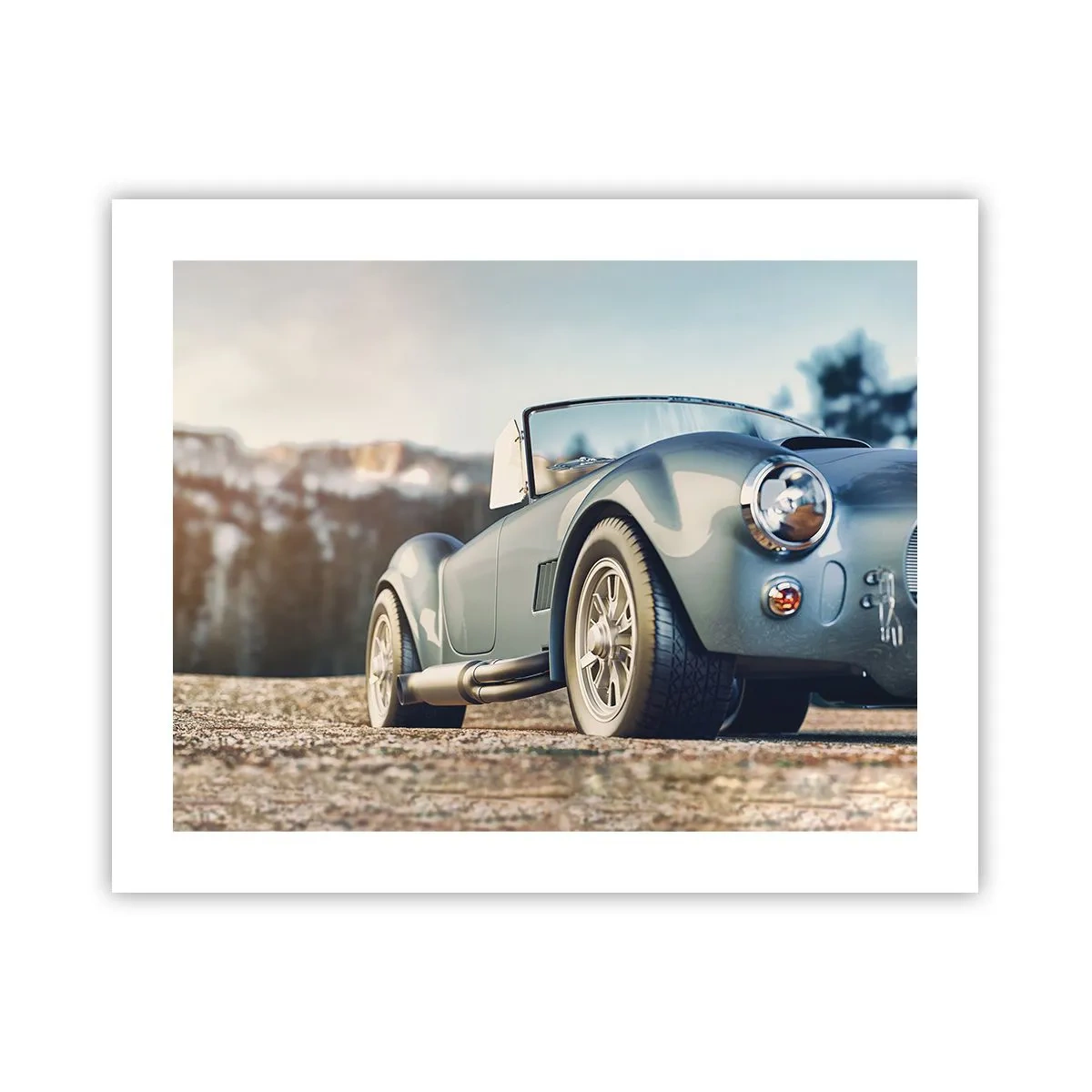 Affiche - Poster - Ce qui compte c'est le style - 50x40 cm