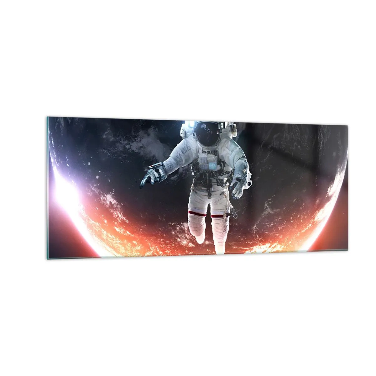 Impression sur verre - Image sur verre - Puis-je rester un peu plus longtemps ? - 100x40 cm