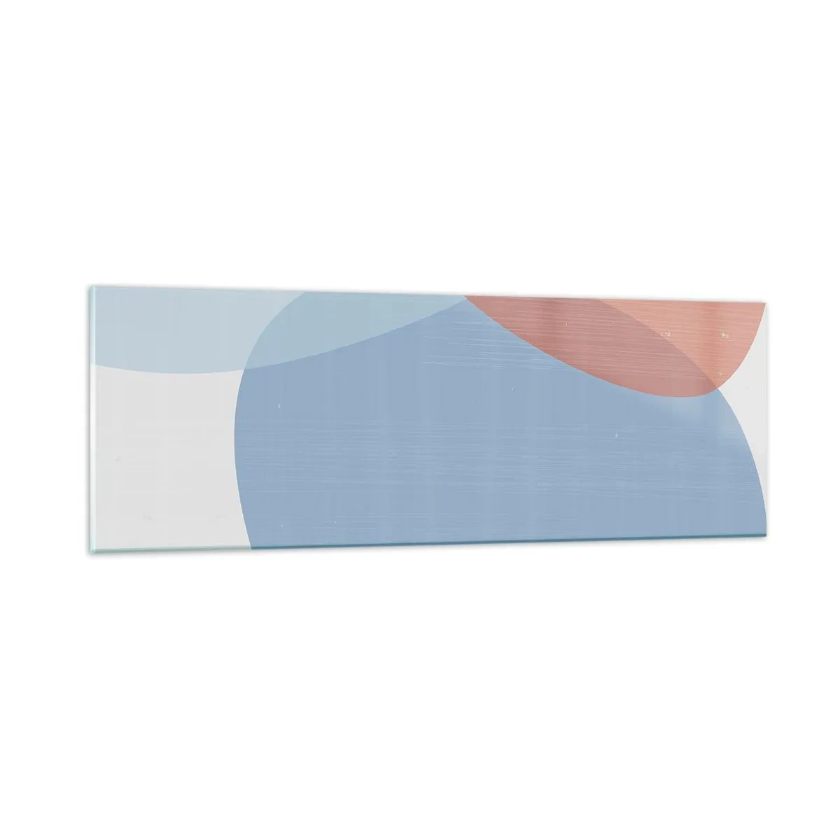 Impression sur verre - Image sur verre - Relations pastel - 90x30 cm