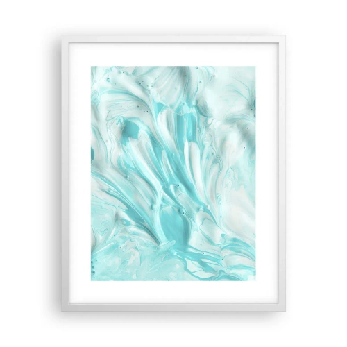 Affiche dans un cadre blanc - Poster - Ensemble pour toujours - 40x50 cm