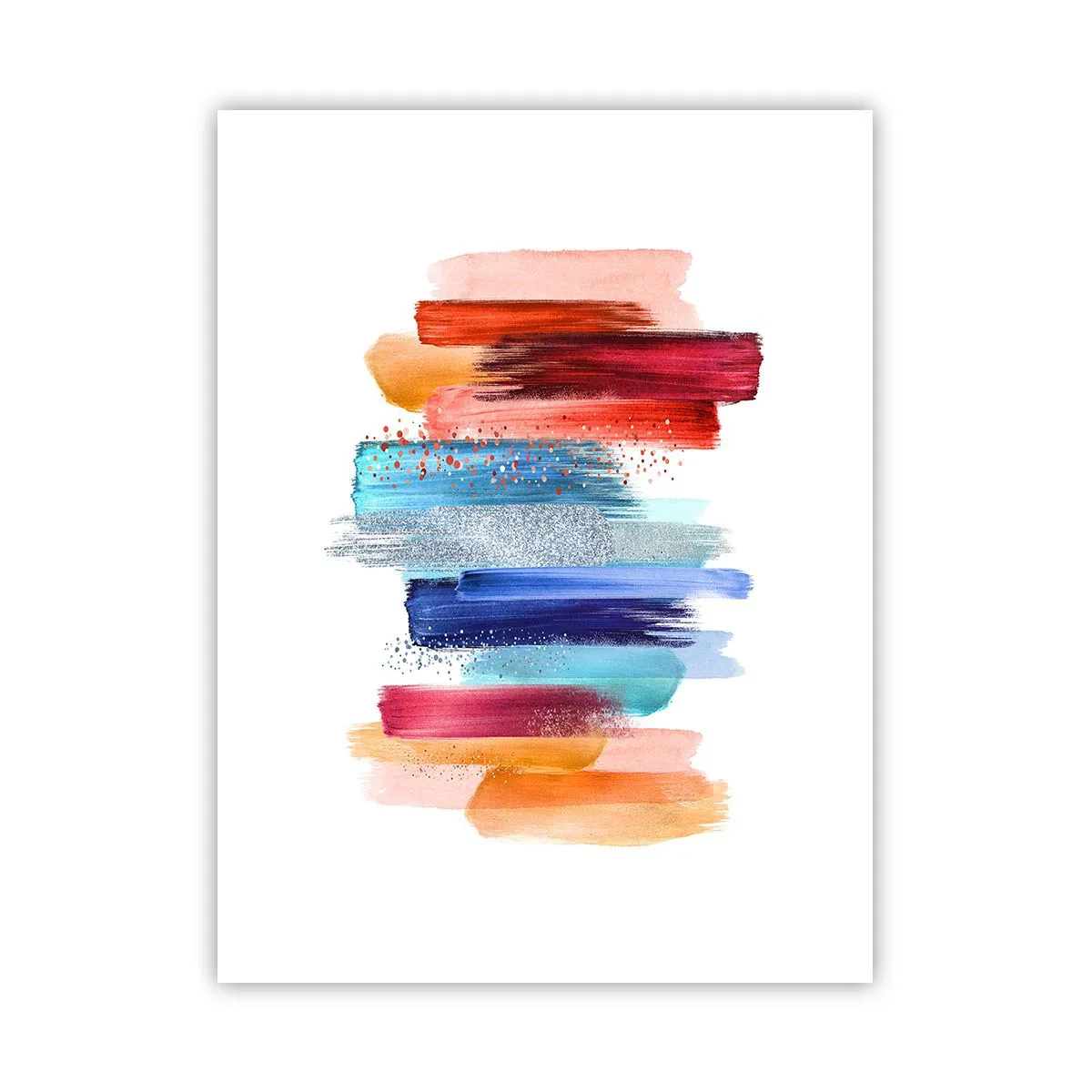 Affiche - Poster - En haut et en bas - 30x40 cm