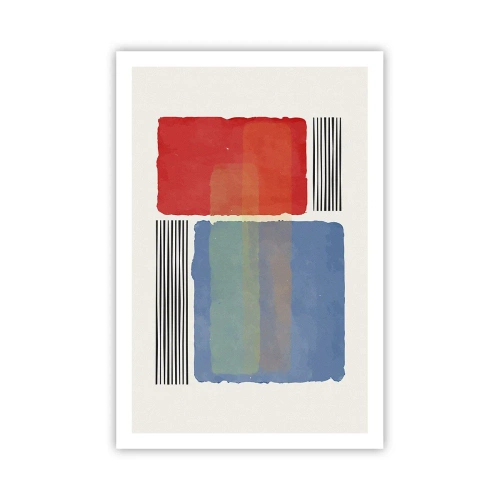 Affiche - Poster - Esprit et lettre de la géométrie - 61x91 cm