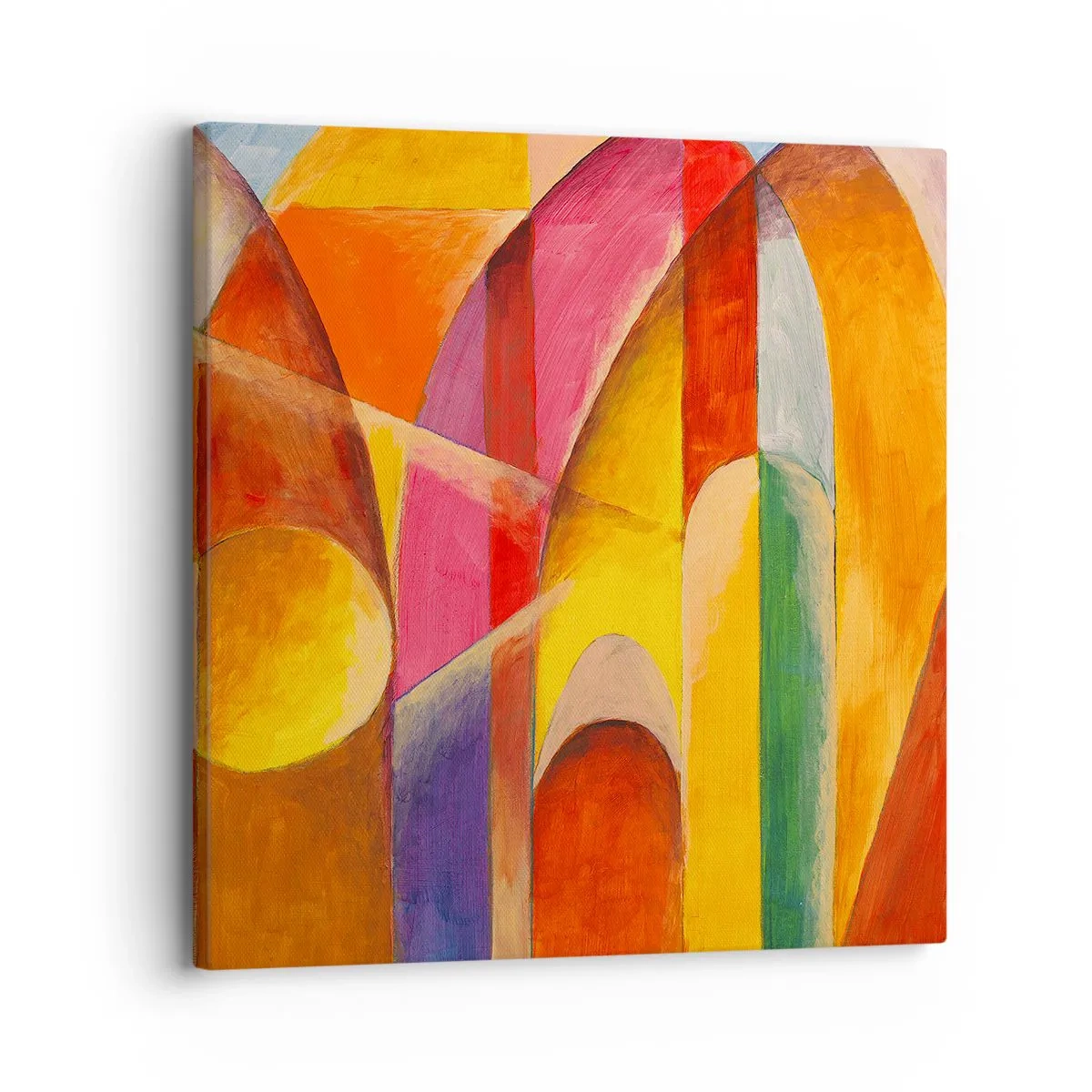 Impression sur toile - Image sur toile - Cathédrale du soleil - 30x30 cm