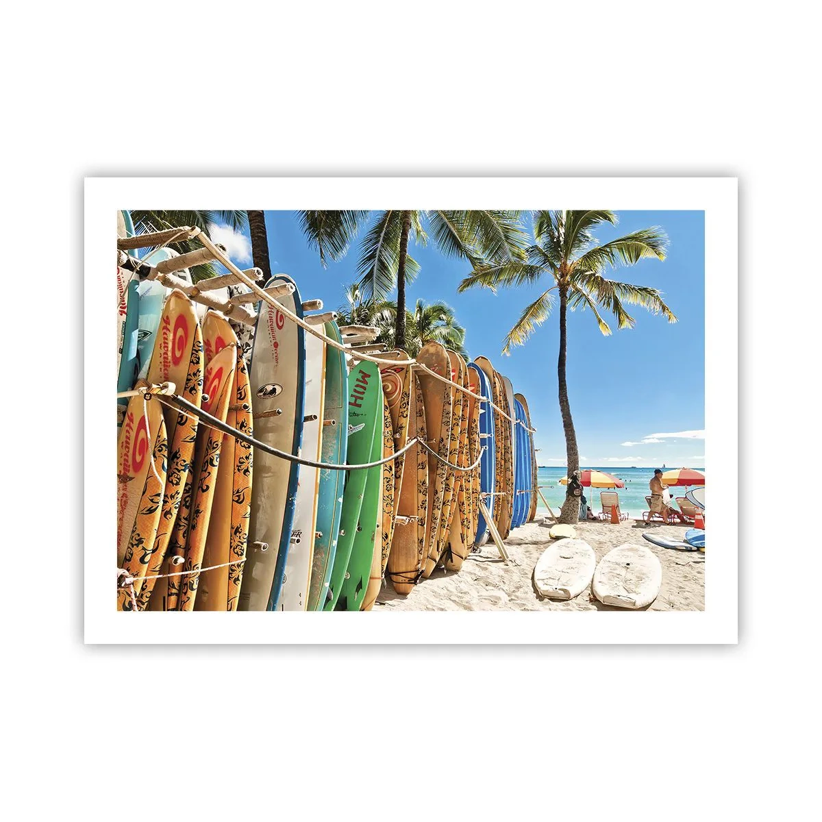 Affiche - Poster - Jeux ensoleillés - 70x50 cm