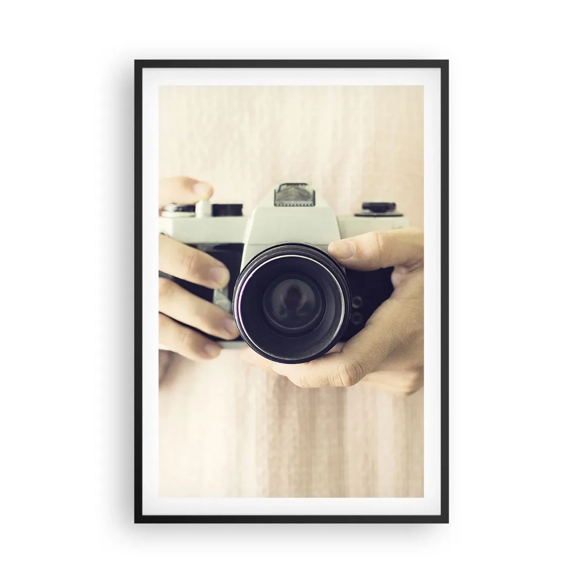 Affiche dans un cadre noir - Poster - Pour voir plus ... - 61x91 cm