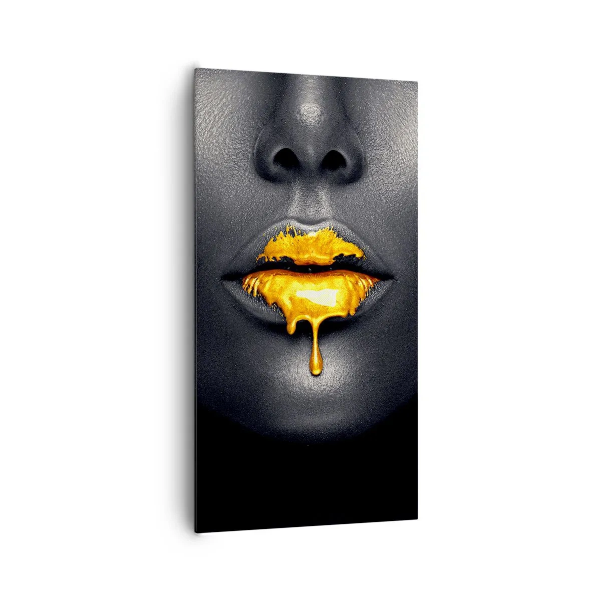 Impression sur toile - Image sur toile - Bouche d'or - 65x120 cm