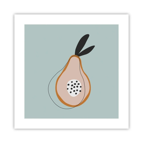 Affiche - Poster - Pénétrer la nature des choses - 40x40 cm