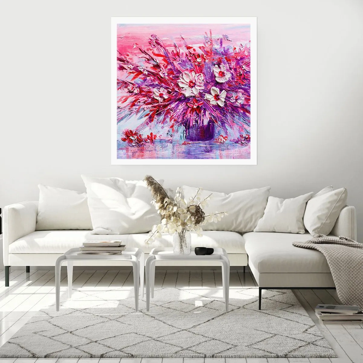 Affiche - Poster - Innocence et passion - 60x60 cm