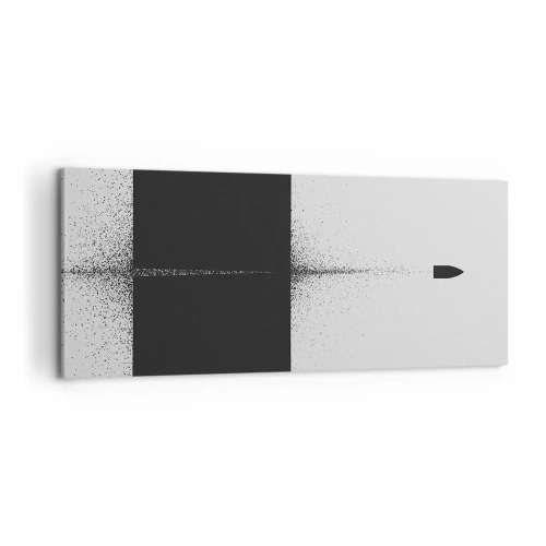 Impression sur toile - Image sur toile - Droit au but - 100x40 cm