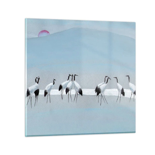 Impression sur verre - Image sur verre - Après une chaude journée - 40x40 cm