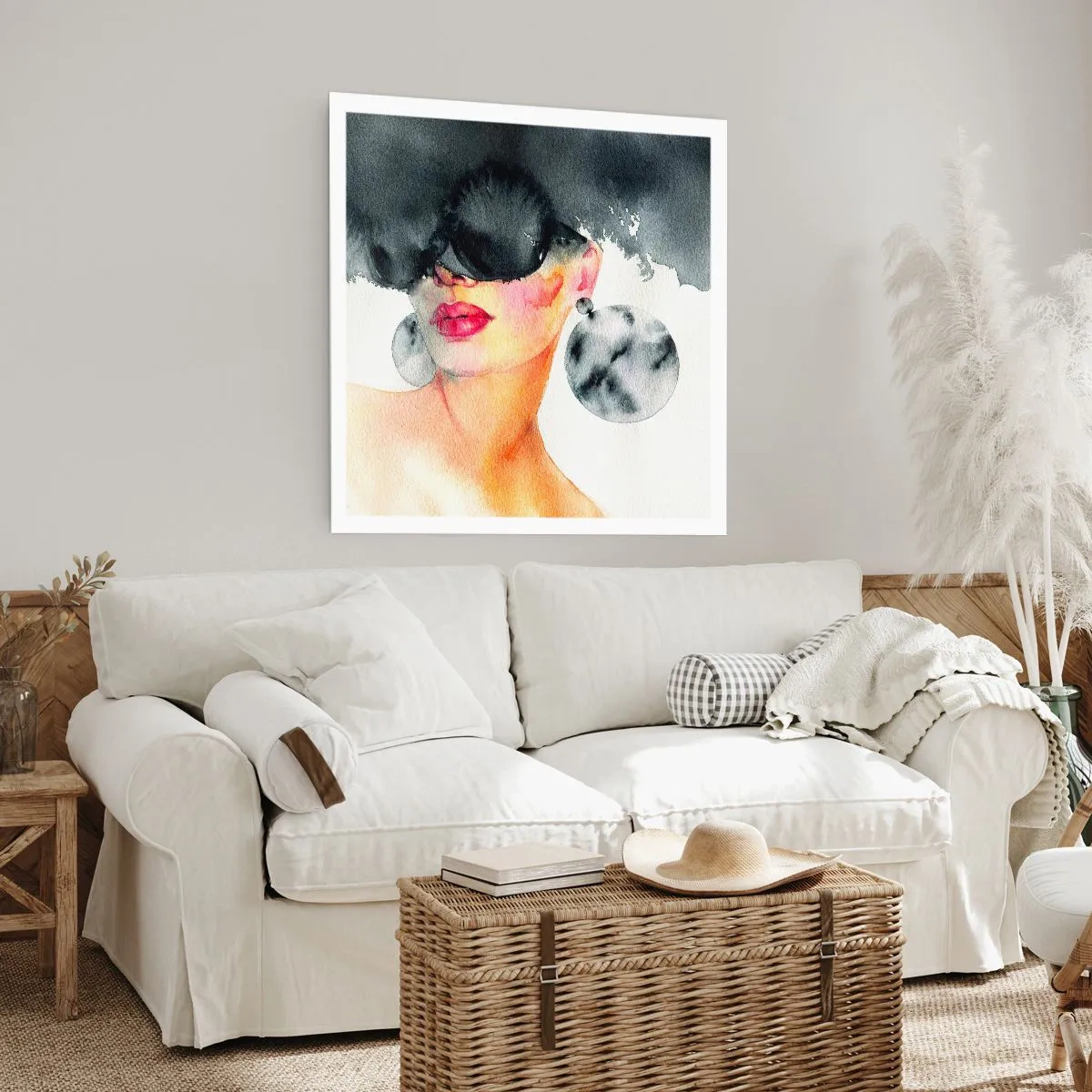 Affiche - Poster - Secret de l'élégance - 60x60 cm