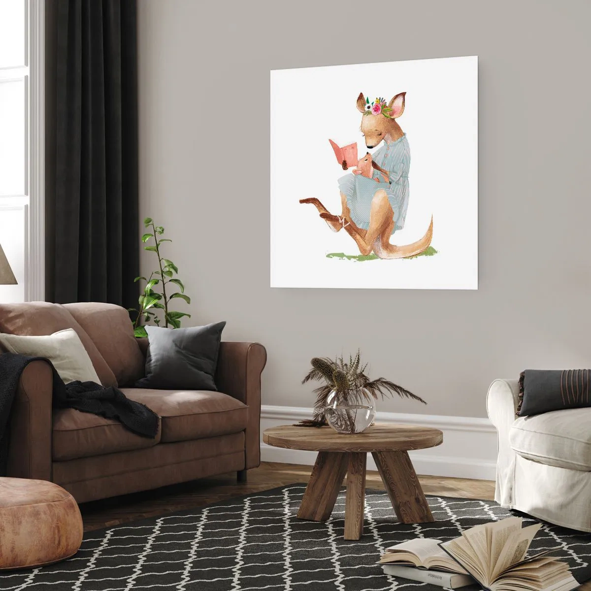 Affiche - Poster - Lis-moi maman - 50x50 cm
