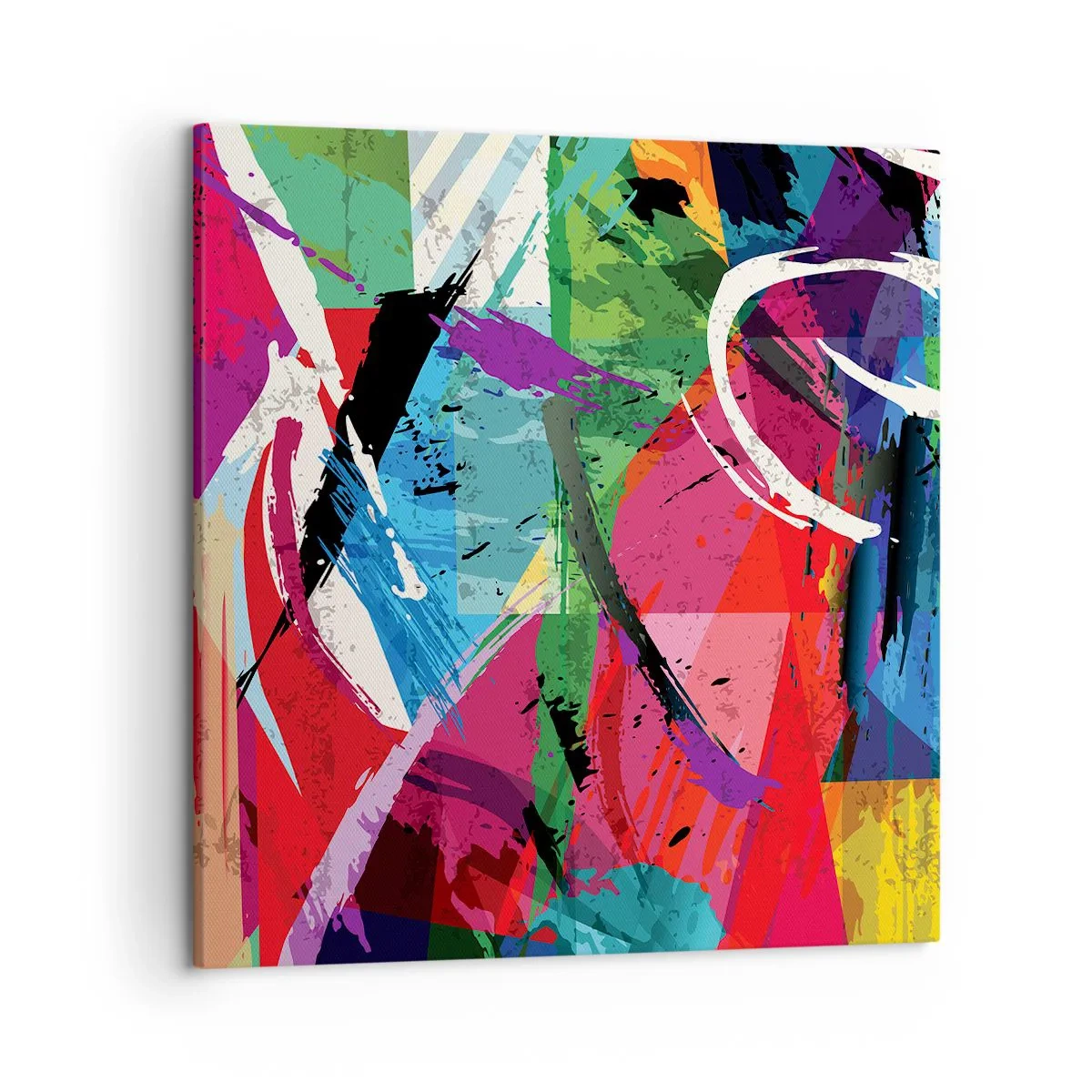 Impression sur toile - Image sur toile - Rapide, vif et bondissant - 50x50 cm