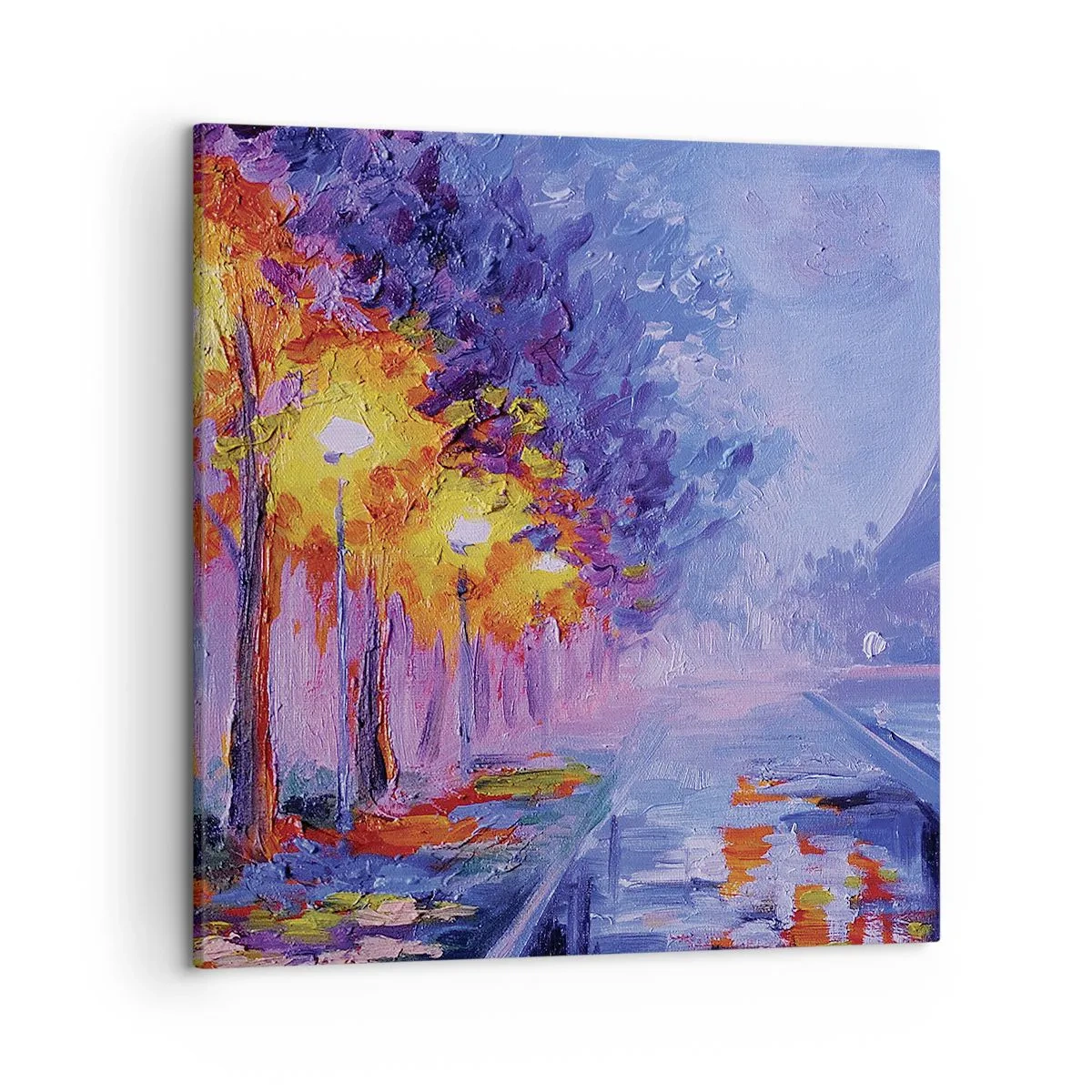 Impression sur toile - Image sur toile - Une ballade idéale - 50x50 cm