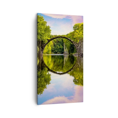 Impression sur toile - Image sur toile - À la jonction de deux mondes - 45x80 cm