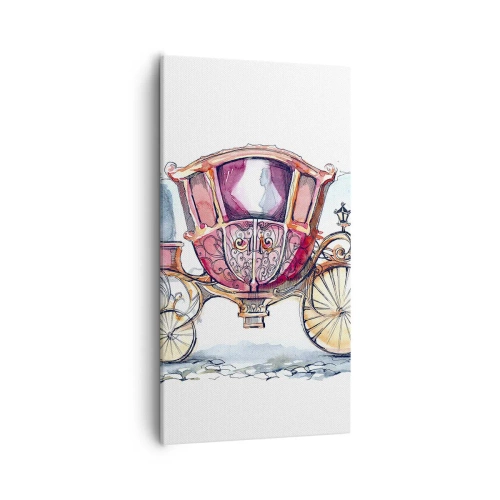 Impression sur toile - Image sur toile - À un mariage ou à un bal ? - 55x100 cm