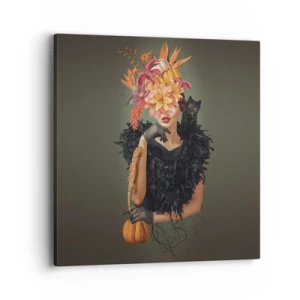 Impression sur toile - Image sur toile - Sort de sorcière - 40x40 cm