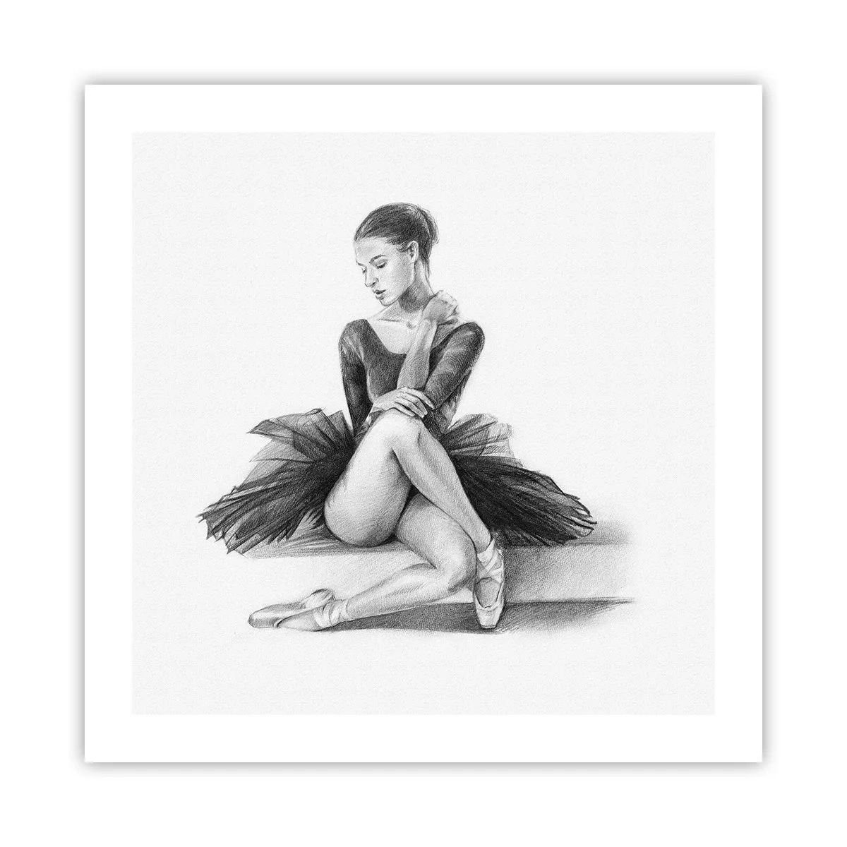 Affiche - Poster - Envoutée par la danse - 50x50 cm