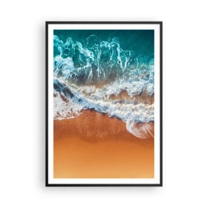 Affiche dans un cadre noir - Poster - Toujours ensemble - 70x100 cm