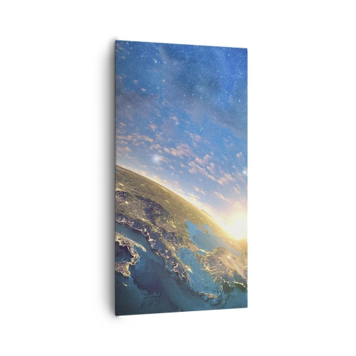 Impression sur toile - Image sur toile - Regardons-nous de loin - 65x120 cm