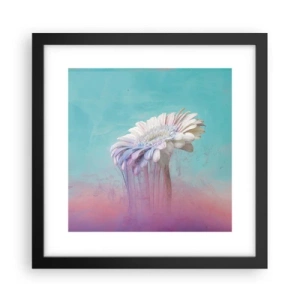 Affiche dans un cadre noir - Poster - Le monde souterrain des fleurs - 30x30 cm