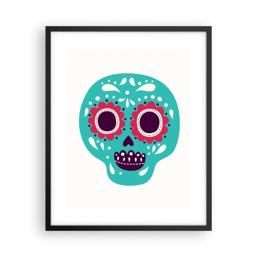 Affiche dans un cadre noir - Poster - La vie – du plaisir jusqu'à la mort - 40x50 cm