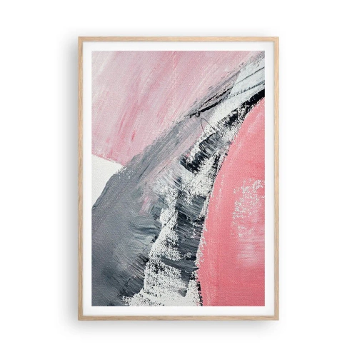 Affiche dans un chêne clair - Poster - Composition assortie - 70x100 cm