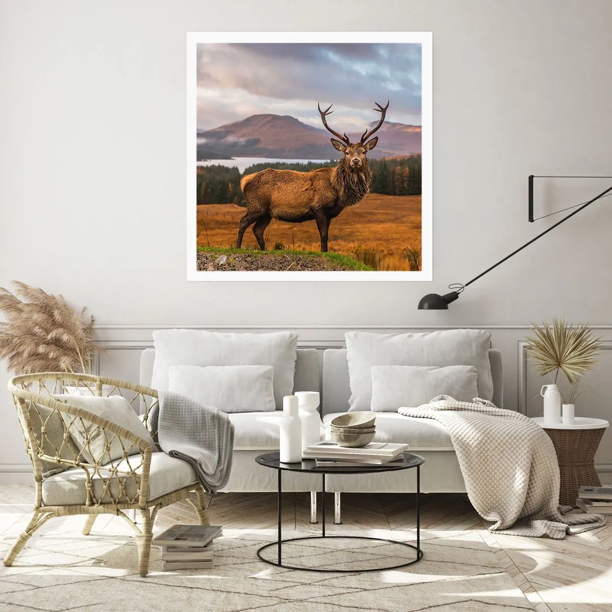 Affiche - Poster - Majesté de la nature - 60x60 cm
