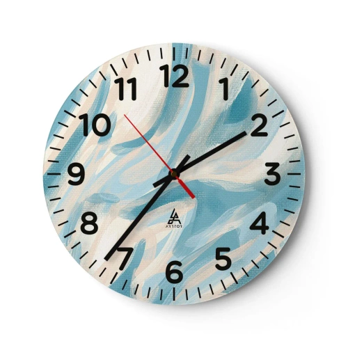 Horloge murale - Pendule murale - Brise printanière - 40x40 cm