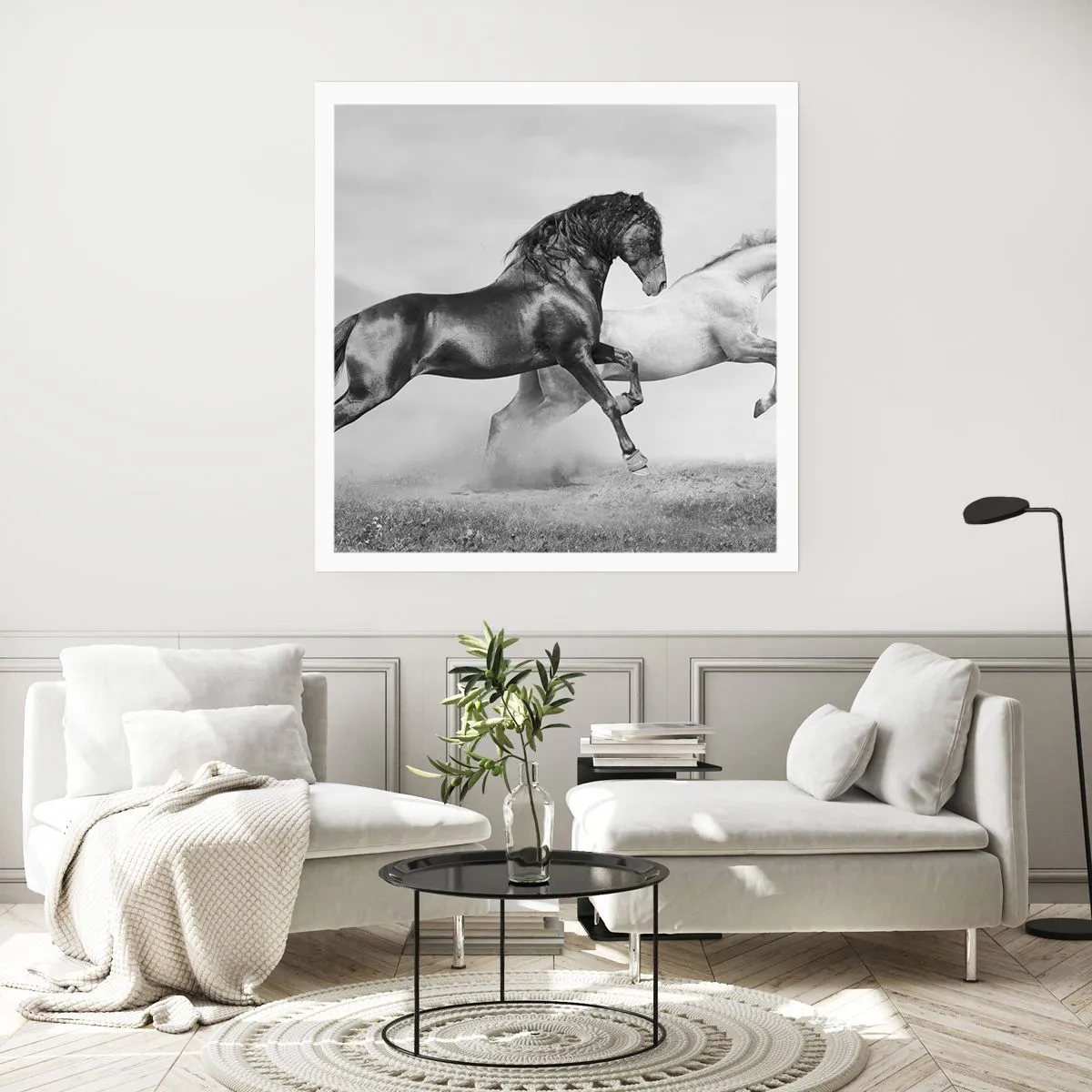 Affiche - Poster - Anges et démons - 50x50 cm