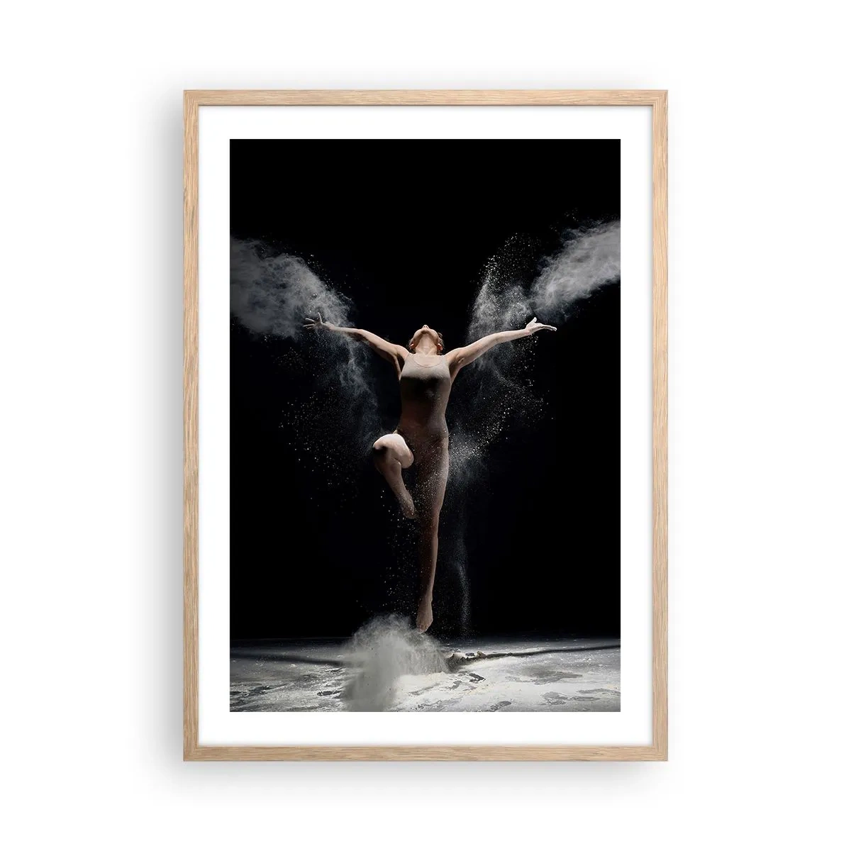 Affiche dans un chêne clair - Poster - Les elfes existent - 50x70 cm