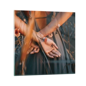 Impression sur verre - Image sur verre - Liée à la nature - 60x60 cm