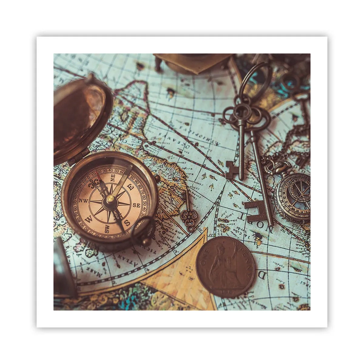 Affiche - Poster - Pour ceux qui recherche l'aventure - 60x60 cm