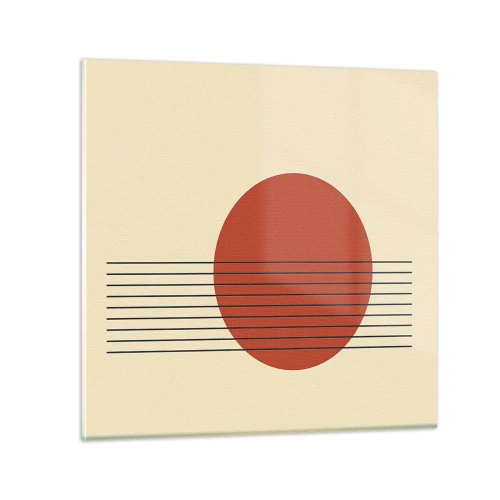 Impression sur verre - Image sur verre - Aux alentours et plus loin - 30x30 cm