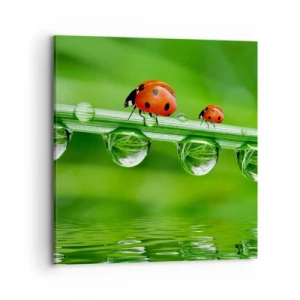 Impression sur toile - Image sur toile - Sur la route tout l'été - 70x70 cm