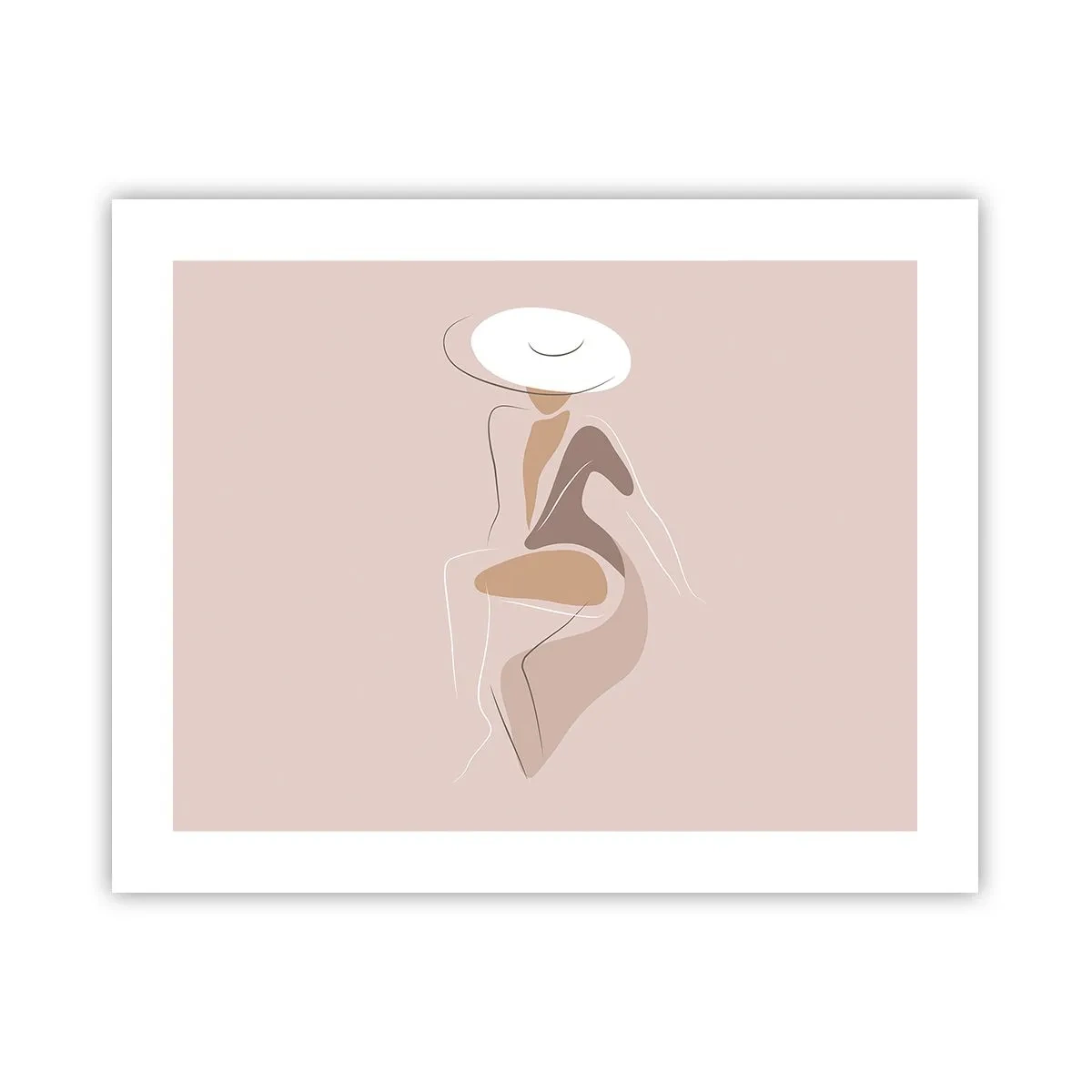 Affiche - Poster - Être une dame - 50x40 cm