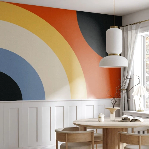 Papier Peint Photo Premium Sand - Vers son soi - Abstraction, Morceau, Art moderne - 350x256 cm