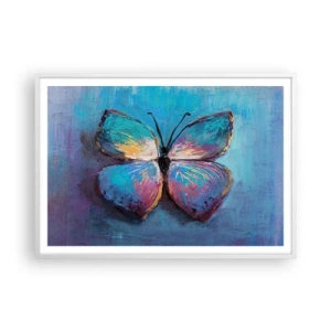 Affiche dans un cadre blanc - Poster - Dans toute sa splendeur - 100x70 cm