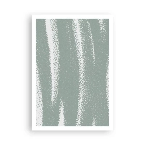 Affiche - Poster - Abstraction dans un climat hivernal - 70x100 cm