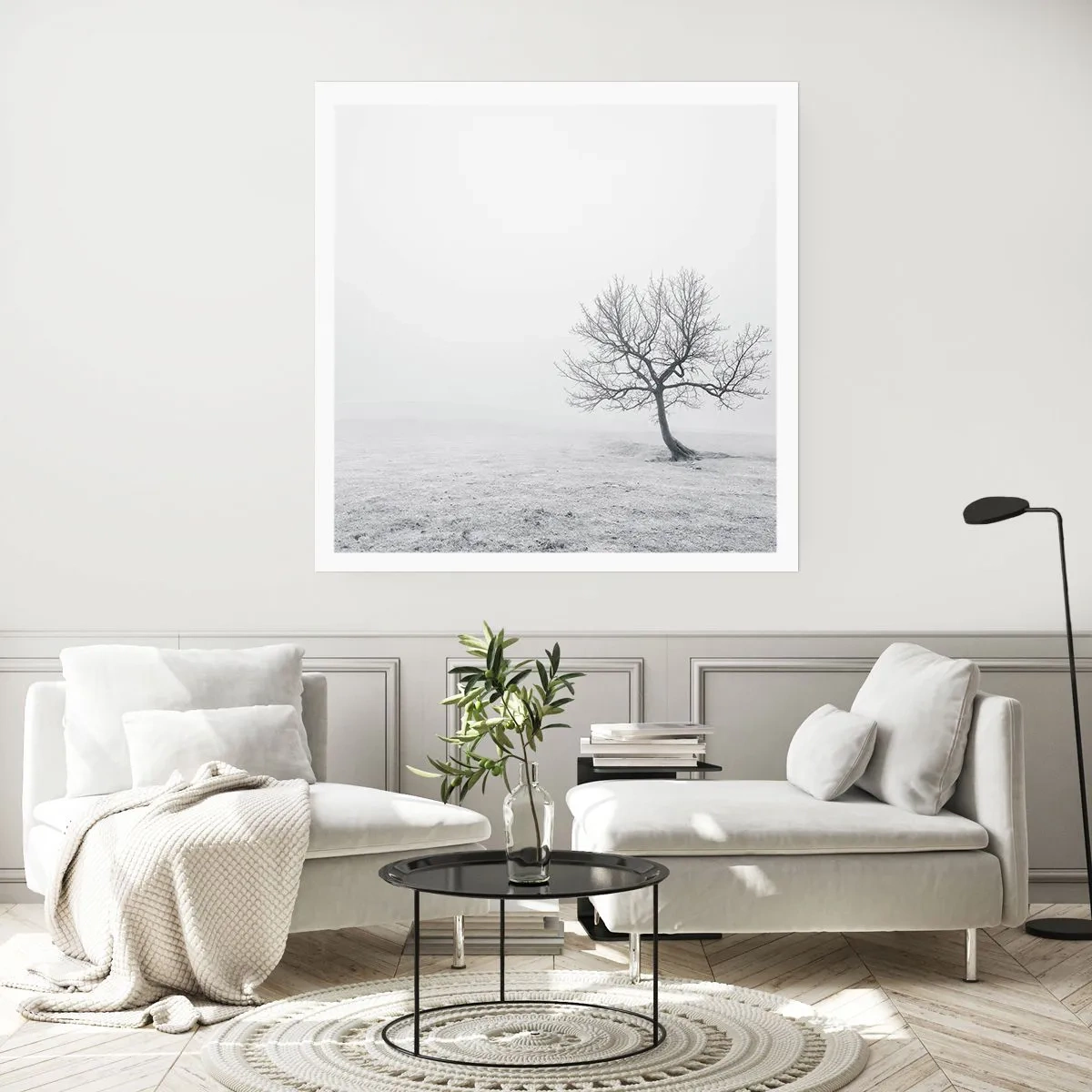 Affiche - Poster - Contre le néant - 50x50 cm