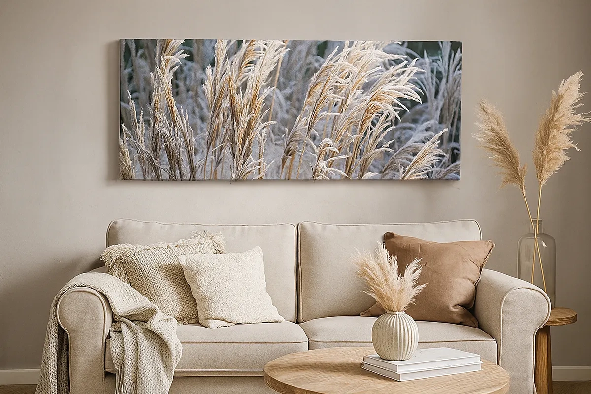 Impression sur toile - Image sur toile - Habillé de givre - 30x30 cm