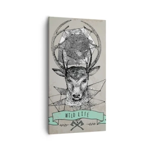 Impression sur toile - Image sur toile - Voir St. Hubertus - 55x100 cm