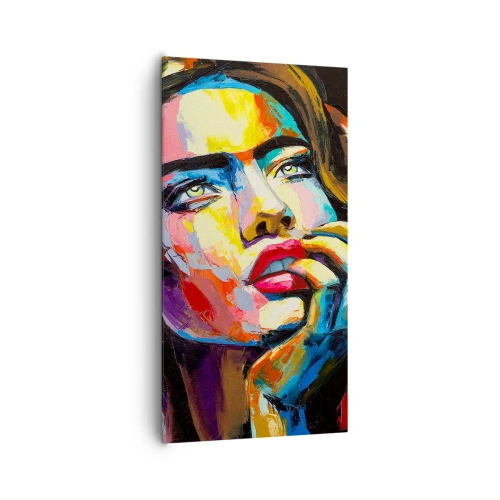Impression sur toile - Image sur toile - Les rêves volent dans le ciel comme des oiseaux - 65x120 cm
