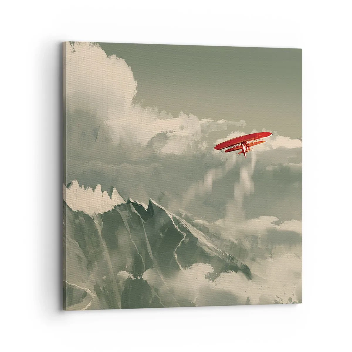 Impression sur toile - Image sur toile - Pionnier intrépide - 70x70 cm