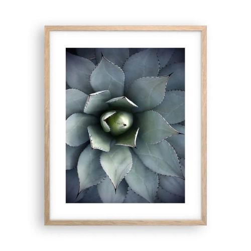 Affiche dans un chêne clair - Poster - Wabi et observe - 40x50 cm