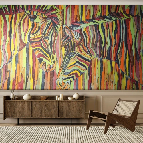 Papier Peint Photo Premium Sand - Et donc toi aussi... - Abstraction, Côtes, Morceau - 500x350 cm