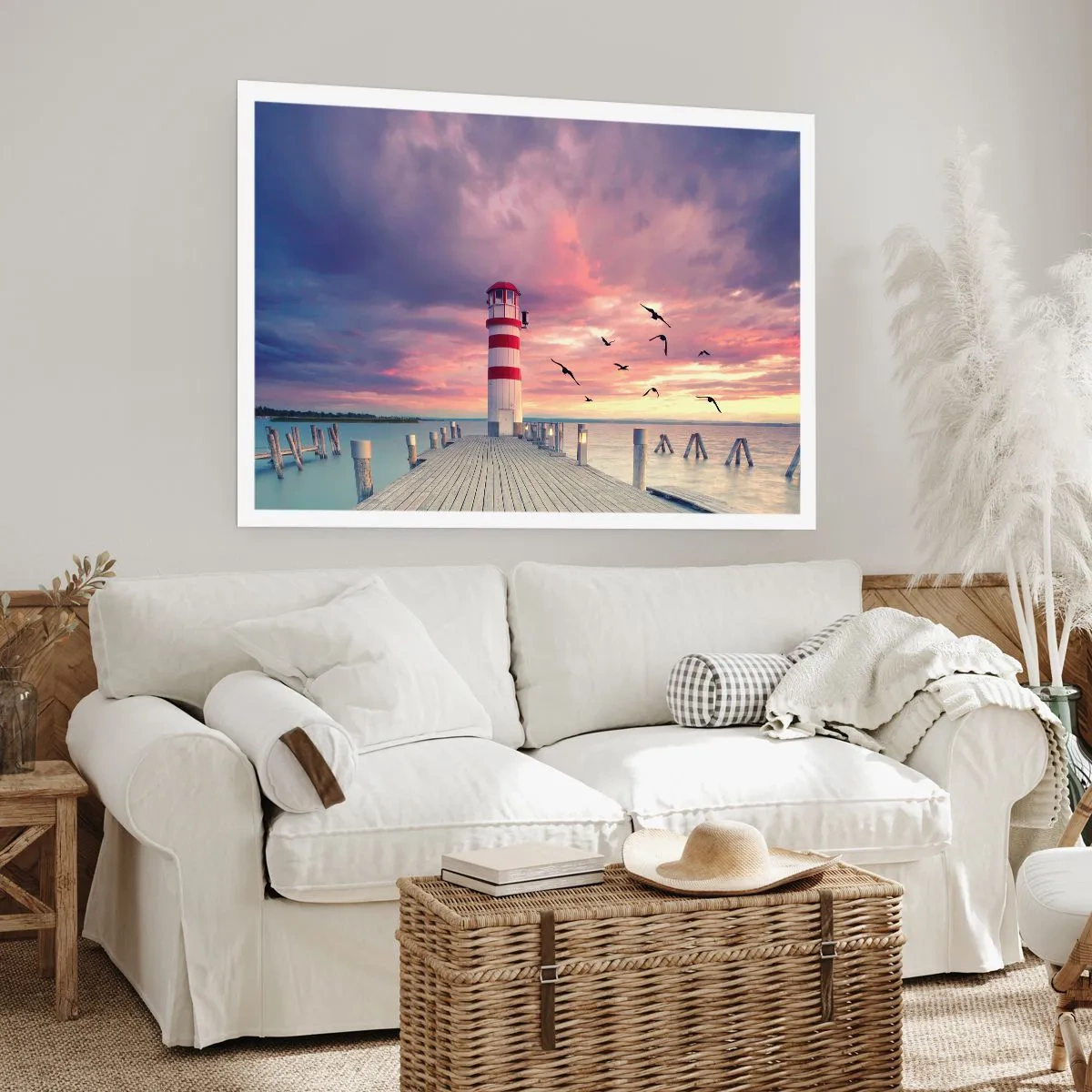 Affiche - Poster - C'est l'heure d'aller au port - 40x30 cm