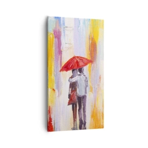 Impression sur toile - Image sur toile - Qu'il pleuve encore - 55x100 cm