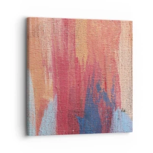 Impression sur toile - Image sur toile - Ecoulement de l'arc-en ciel - 30x30 cm